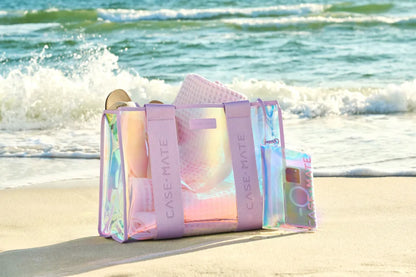 Case-Mate Soap Bubble Beach Tote Shoulder Bag - Iridescent